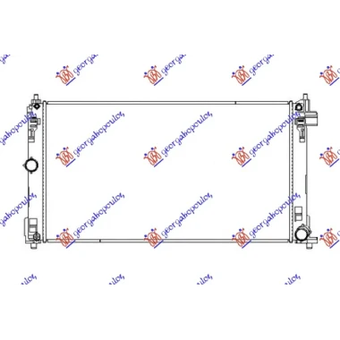HLADNJAK MOTORA 1.2 TURBO BENZIN (675x375x26) (KOYO)