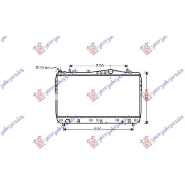 HLADNJAK MOTORA 1.4/1.6/1.8i 16V 2.0 TDCi (70x37) (KOYO)