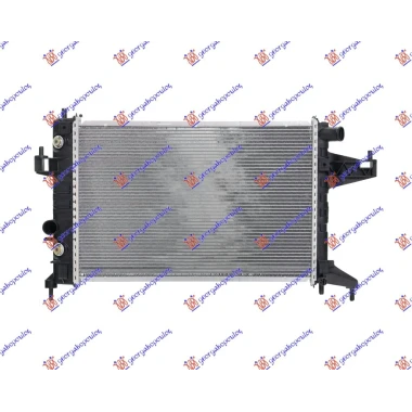 HLADNJAK MOTORA 1.4/1.8 (MAN/AUTO) (+AC) (54x35) DIJAGONALNO (VALEO)