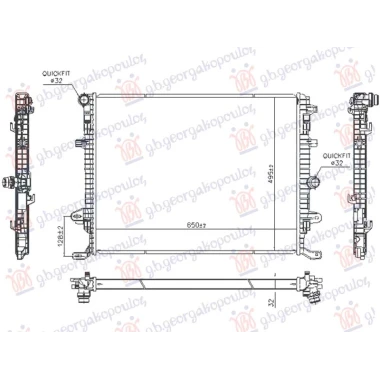 HLADNJAK MOTORA 1.4/2.0 BENZIN - 2.0 DIZEL (650x494)