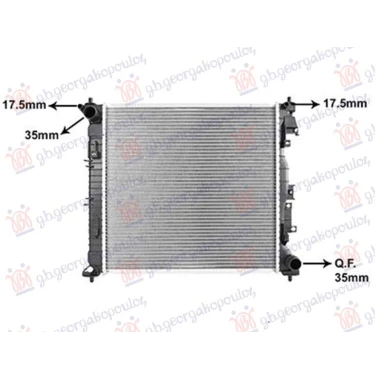 HLADNJAK MOTORA 1.6 BENZIN/HIBRID - 1.6 DIZEL/HIBRID (MAN/AUTO) (485x478)