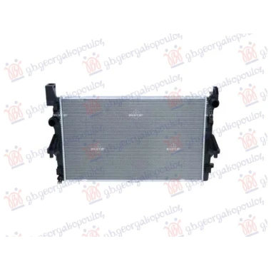 HLADNJAK MOTORA 1.6 CDI (+AC) (690x418x26) (NOSACI NA SREDINI) (NRF)