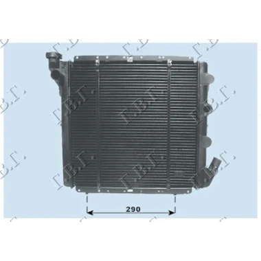 HLADNJAK MOTORA 1.6 DIZEL (39x39)