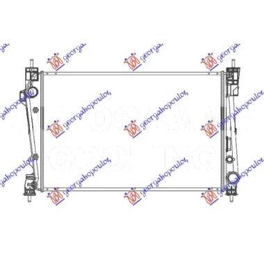 HLADNJAK MOTORA 1.6 JTDM (620x398x26) (NRF)