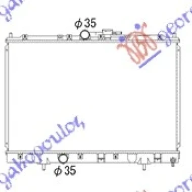 HLADNJAK MOTORA 1.8/2.0 BENZIN (MAN) (425x658) (VALEO)