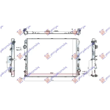 HLADNJAK MOTORA 2.0 BENZIN/HIBRID (MAN/AUTO) (640x502) (VALEO)