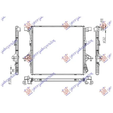 HLADNJAK MOTORA 2.0 TSI 2.0 TDI (61.7x58.4x26) (KOYO)