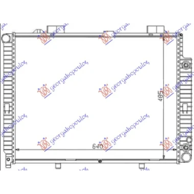 HLADNJAK MOTORA 200 KOMPRESSOR MANUAL/AUTOMATIC (+/-AC) (640x490) (NRF)