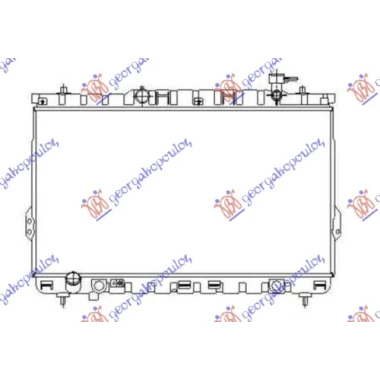 HLADNJAK MOTORA 2.0/2.4 BENZIN (MAN) (+/-AC) (720x400) (VALEO)