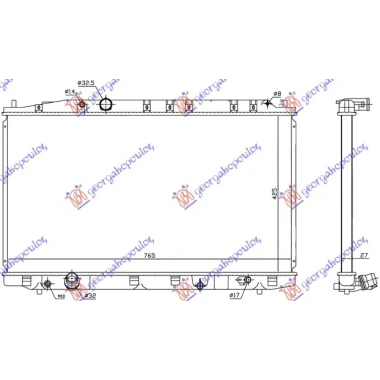 HLADNJAK MOTORA 2.2 DIZEL CDTi (425x791) (NRF)
