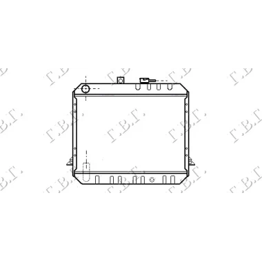 HLADNJAK MOTORA 2.4 DIZEL (40x53)
