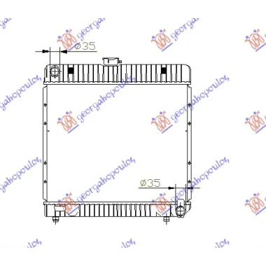 HLADNJAK MOTORA BEN-DIZ (42x50) MANUAL