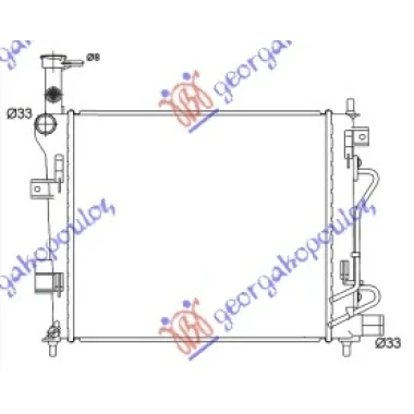 HLADNJAK MOTORA BENZIN (AUTO) (42x37) (NRF)