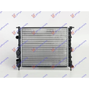 HLADNJAK MOTORA BENZIN/DIZEL (430x378) VENTIL I SRAF NA VENTILATORU (NISSENS)