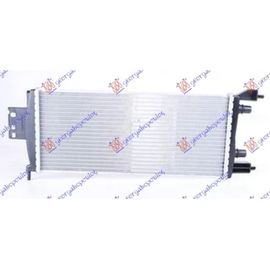 HLADNJAK MOTORA DODATNI 1.5 TDCi DIZEL HIBRID (460x210x16) (NRF)