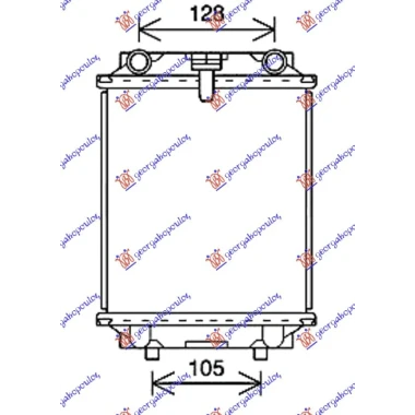 HLADNJAK MOTORA DODATNI 2.0 TSi BENZIN (215x190x26) (VALEO)