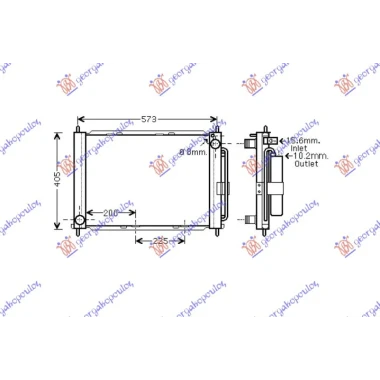 HLADNJAK MOTORA I KLIME(51x38x38)