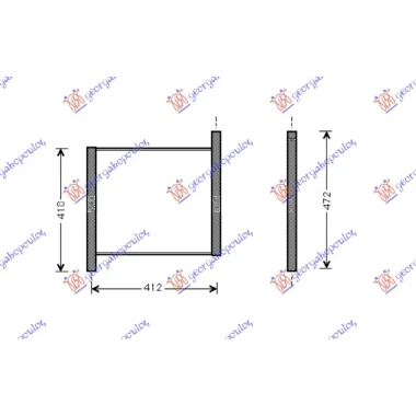 HLADNJAK MOTORA SVI MODELI (38x35)