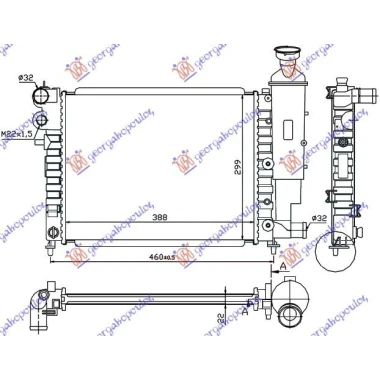 HLADNJAK MOTORA XN-XR-XT (39x32)