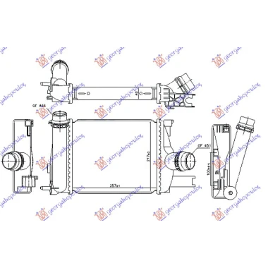 HLADNJAK.INTERC. 0.9 TCE BENZIN (257x217