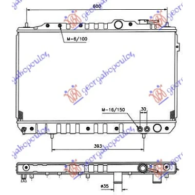 HLA.MOT.1.5 8V-1.6-1.8 16V+/-A/C 67x37.6