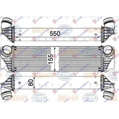 HL.INTERK. 3.0BEN -2.0/3.0DIZ MAHLE BEHR