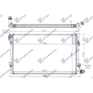HLAD MOTORA 1.9-2.0TDi MAN/AUT (65x44)