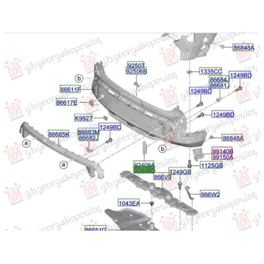 KATADIOPTER U ZADNJEM BRANIKU (ORIGINALNI)