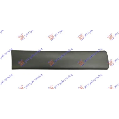 LAJSNA KLIZNIH VRATA CRNA (145mm)
