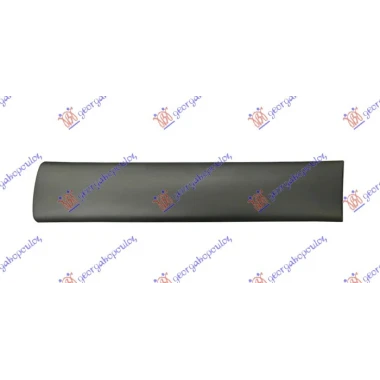 LAJSNA KLIZNIH VRATA CRNA (145mm)