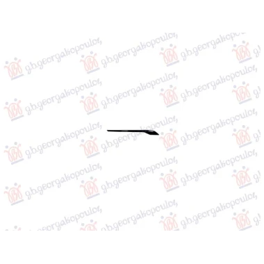 LAJSNA PVC MASKE DONJA SJAJ-CRNA