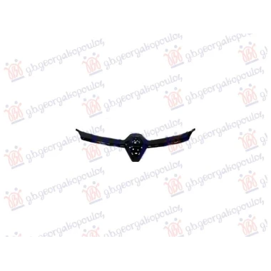 LAJSNA PVC MASKE GORNJA (NOSAC ZNAKA) SJAJ-CRNA