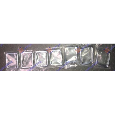 LAJSNA PVC MASKE HROM (SET 7 KOM)