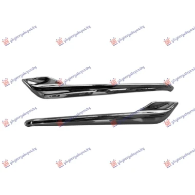 LAJSNA PVC MASKE HROM (SET)