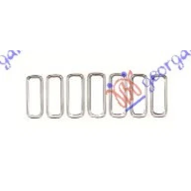 LAJSNA PVC MASKE HROM(SET 7 DELOVA)