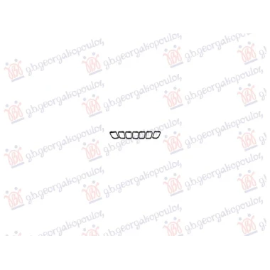 LAJSNA PVC MASKE SJAJ-CRNA (SET 7 KOM)