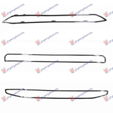 LAJSNE PVC MASKE HROM (SET 3 KOM)