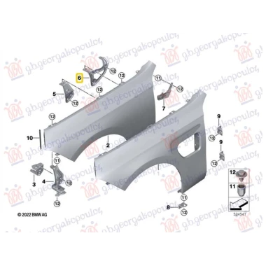 NOSAC BLATOBRANA GORNJI CENTRALNI METAL