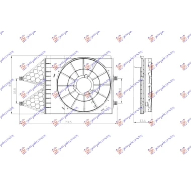 NOSAC VENTILATORA (1.0/1.0-1.2TSI/1.2