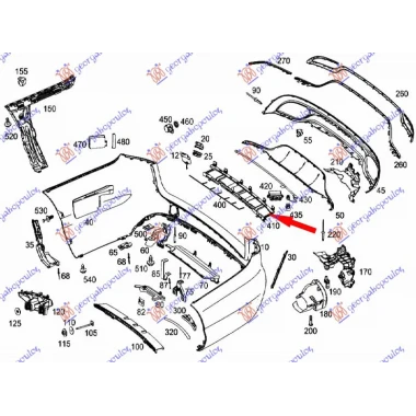 NOSAC ZADNJEG BRANIKA (AMG-LINE)