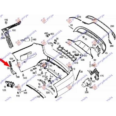 NOSAC ZADNJEG BRANIKA (AMG-LINE)