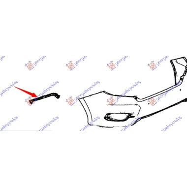 NOSAC ZADNJEG BRANIKA BOCNI PLASTICNI