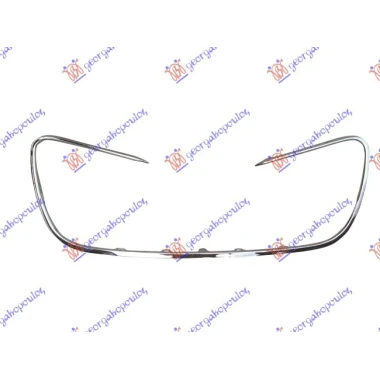 OKVIR PVC MASKE GORNJI HROM