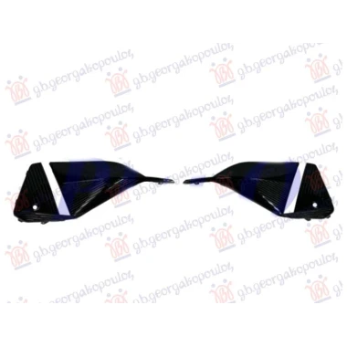POKLOPAC MAGLENKE SJAJ-CRNI (1 PDC SENZOR) (SET 2 KOM)