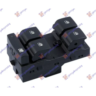PREKIDAC U PREDNJIM VRATIMA (4 TASTERA) (6 PIN)