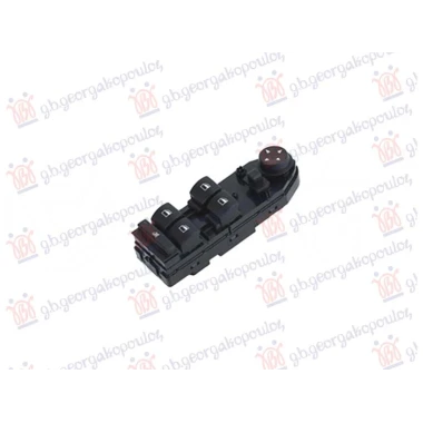 PREKIDAC U PREDNJIM VRATIMA (4 TASTERA) (9 PIN + 6 PIN)