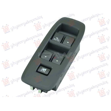 PREKIDAC U PREDNJIM VRATIMA (4 TASTERA) (AUTO) (ZAKLJUCAVANJE PROZORA) (16 PIN)