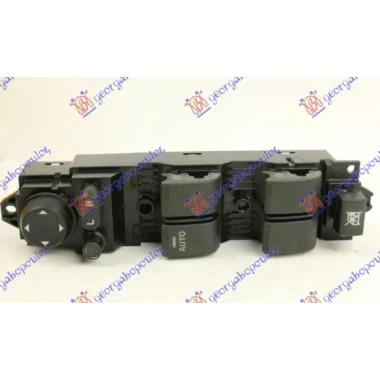 PREKIDAC U PREDNJIM VRATIMA (4 TASTERA) (LEVI AUTO) (ELEKTRO-SKLOPIV RETORVIZOR) (26 PIN)