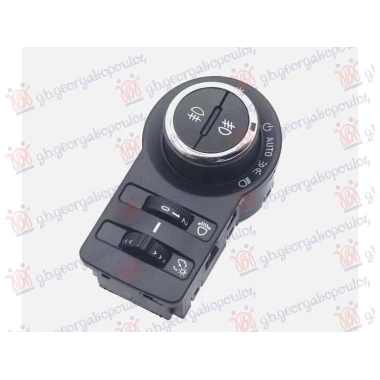 PREKIDAC ZA FAROVE (AUTO) (SA MAGLENKAMA) (SA REGULATORIMA) (9 PIN)