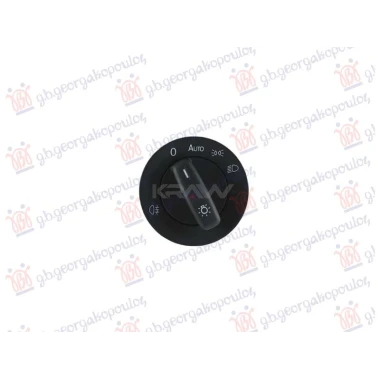 PREKIDAC ZA FAROVE CRNI (AUTO/PREDNJE MAGLENKE/ZADNJE MAGLENKE) (10 PIN)